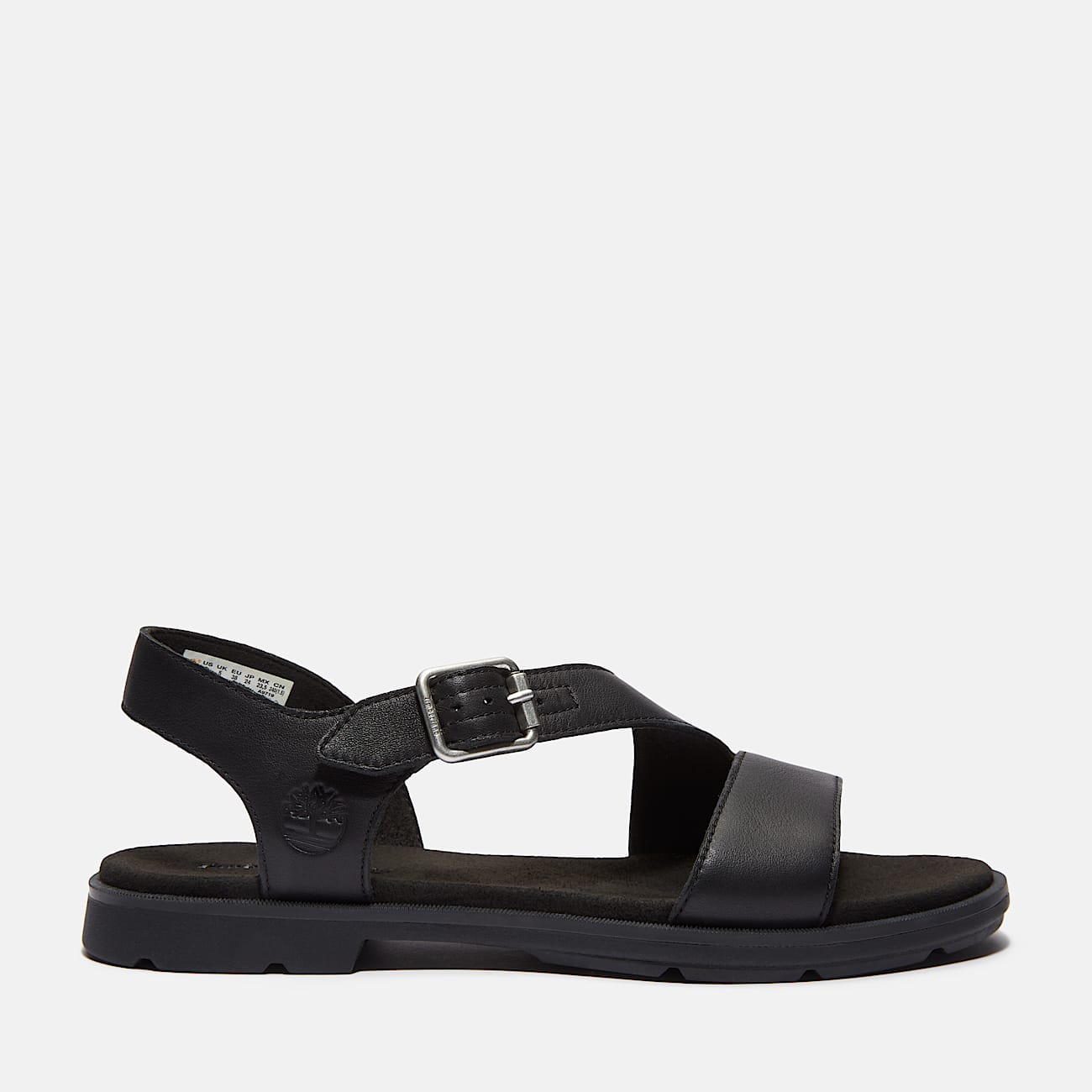 Womens Calista Bay Backstrap Sandal TBL Black FullGrain HERO