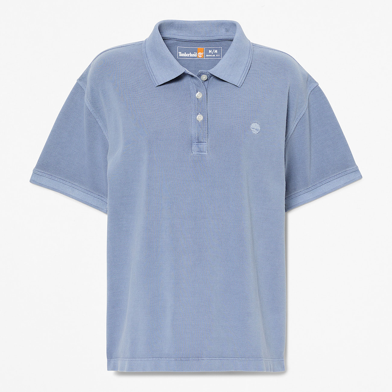 Womens Garment Dyed ShortSleeve Pique Polo TBL Stone Wash HERO