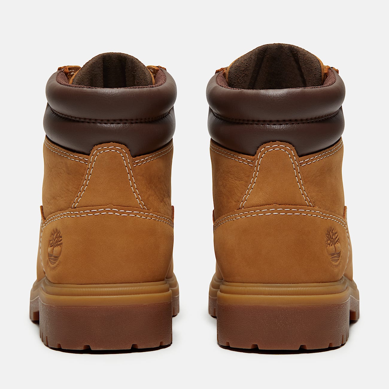 Youth Auburn Falls 6Inch Waterproof Boot TBL Wheat Nubuck ALT5