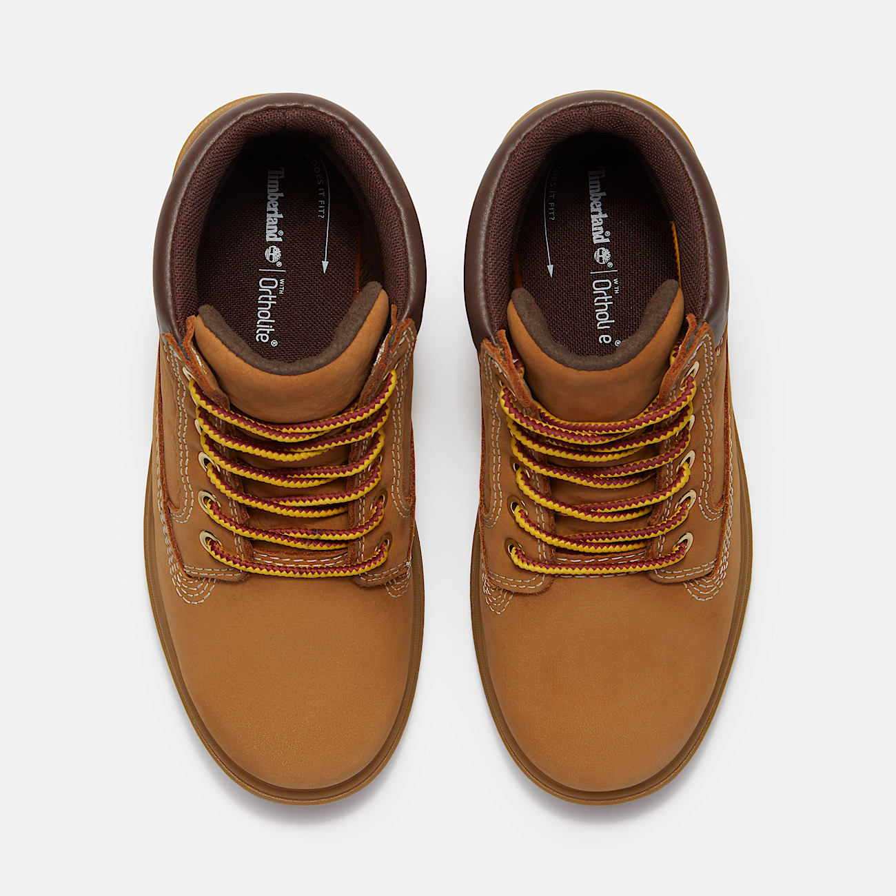 Youth Auburn Falls 6Inch Waterproof Boot TBL Wheat Nubuck ALT2