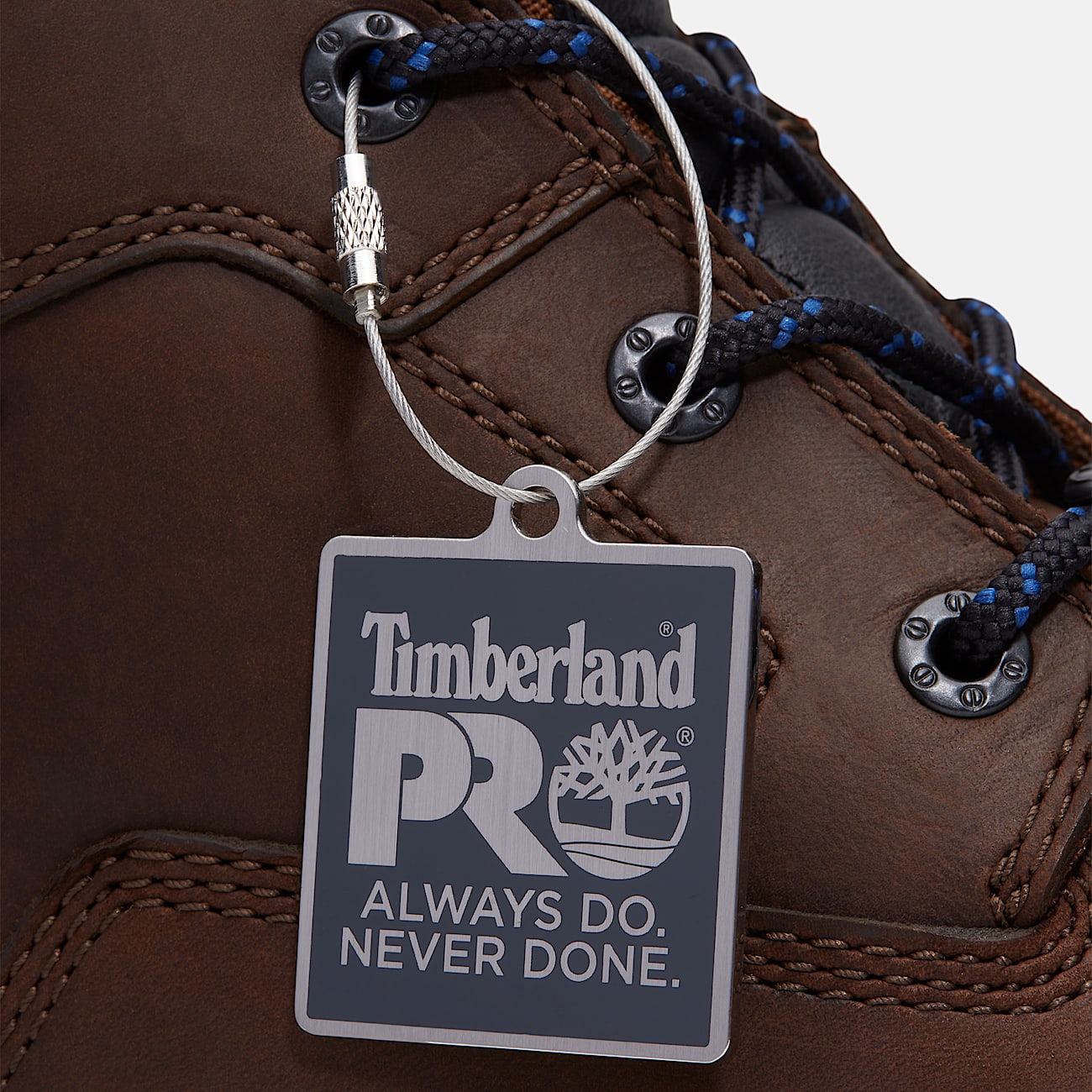 Mens Timberland PRO x Ford Boondock 6 Waterproof Work Boot TBL BrownBlue ALT9