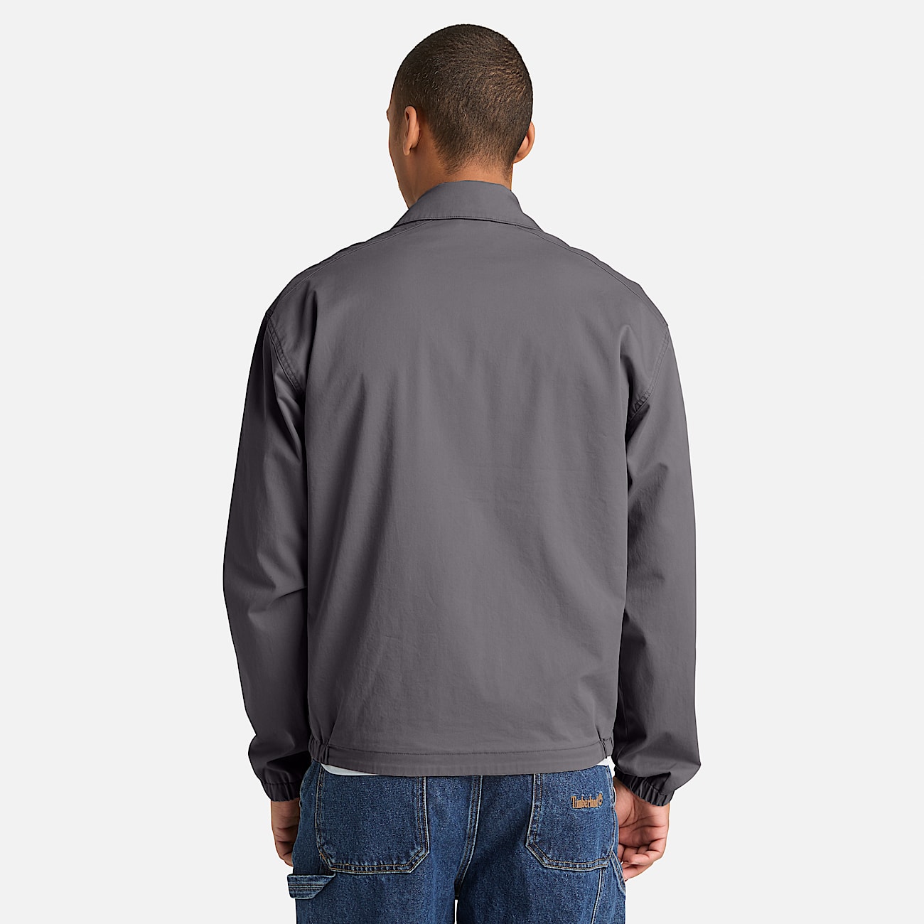 Mens Light Cotton Jacket TBL Blackened Pearl ALT8