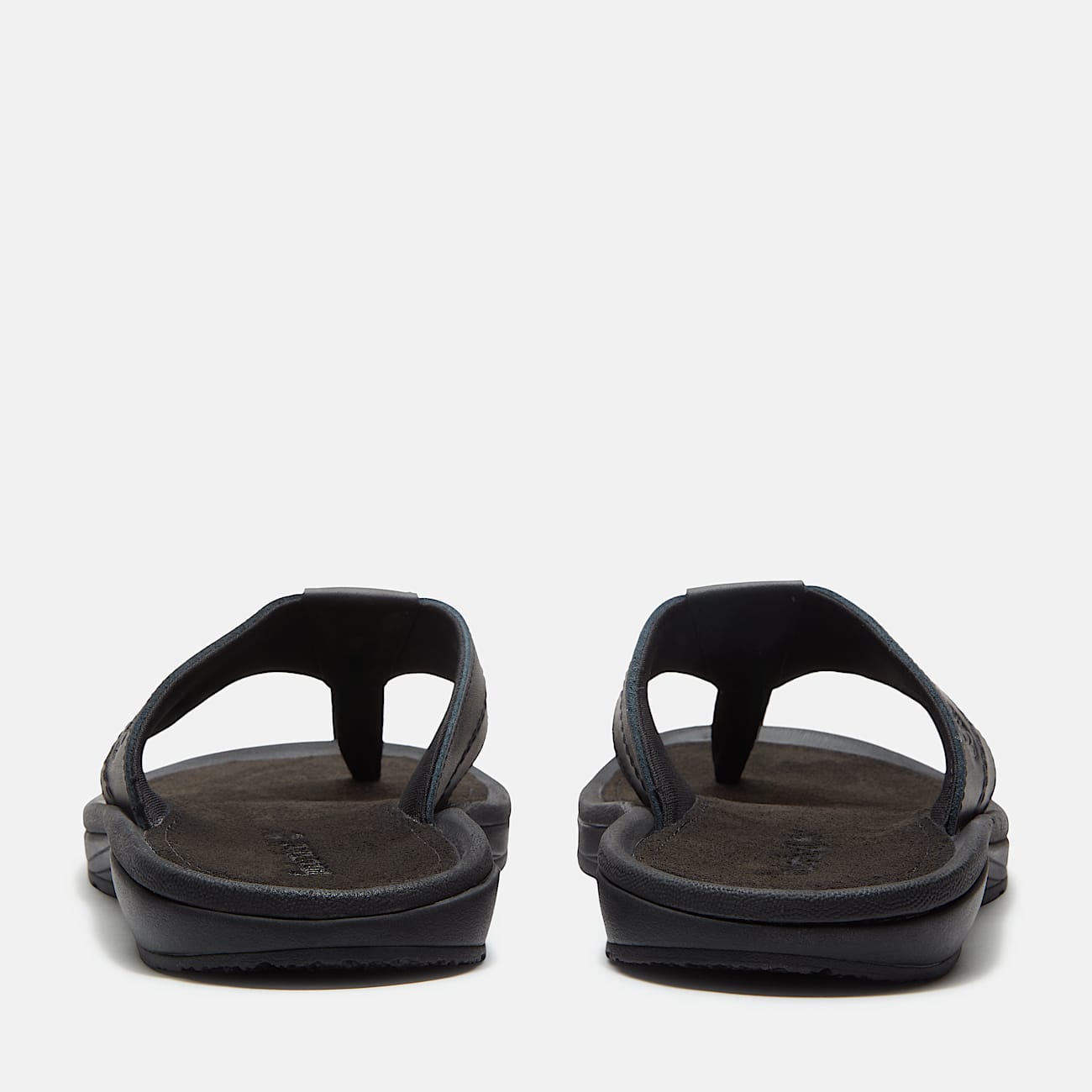 Mens Timberland Originals Slide Sandal TBL Black Leather ALT5