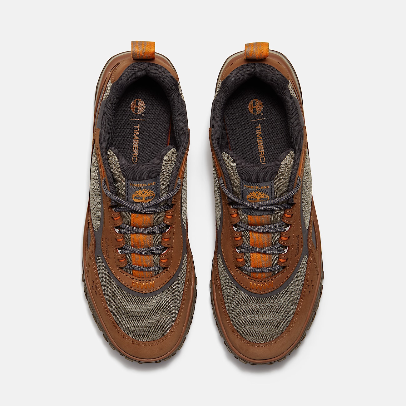 Mens TimberCush Motion 7 Sneaker TBL Light Brown Mesh ALT2