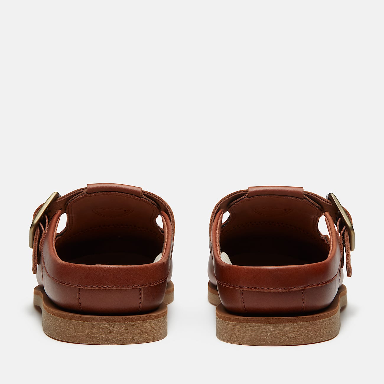 Womens Timberland Classic Boat Mule TBL Rust FullGrain ALT5