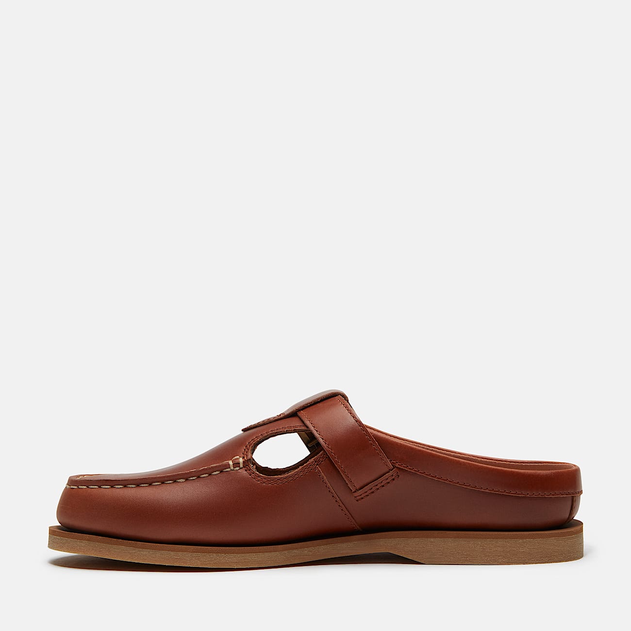 Womens Timberland Classic Boat Mule TBL Rust FullGrain ALT6