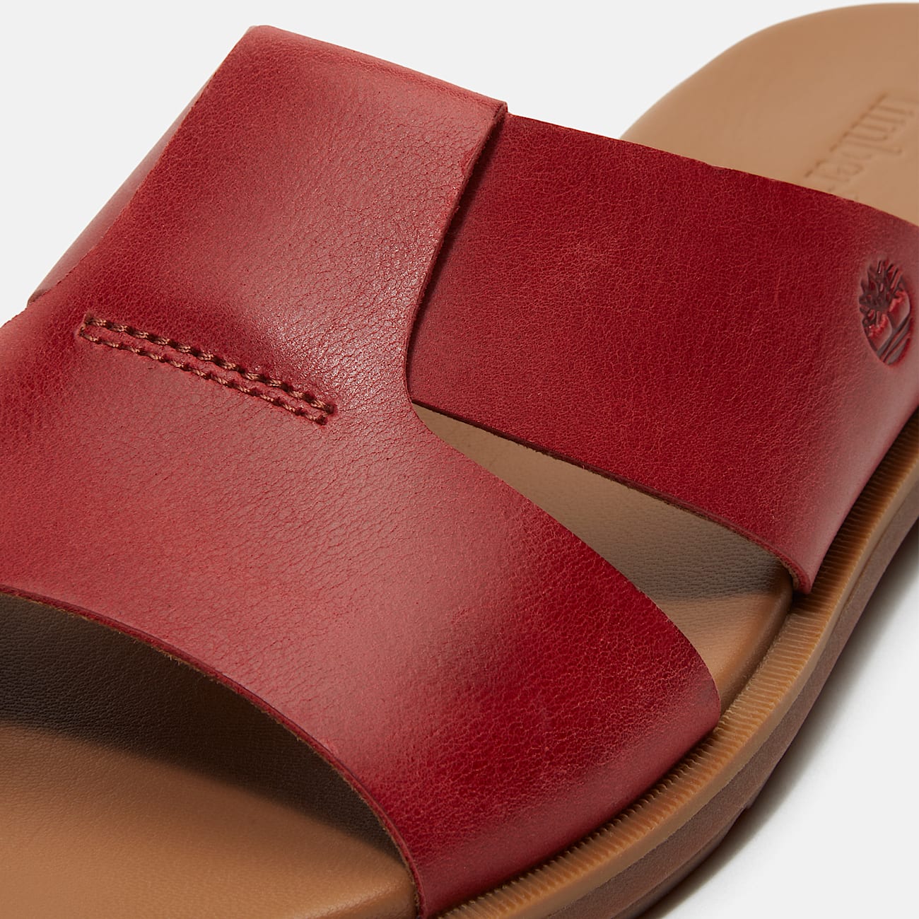 Womens Calista Bay Slide Sandal TBL Red FullGrain ALT7