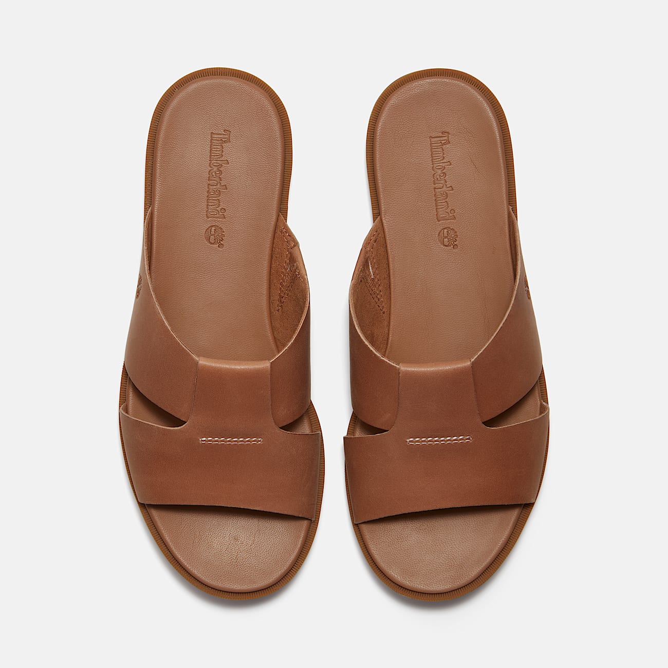 Womens Calista Bay Slide Sandal TBL Brown FullGrain ALT2