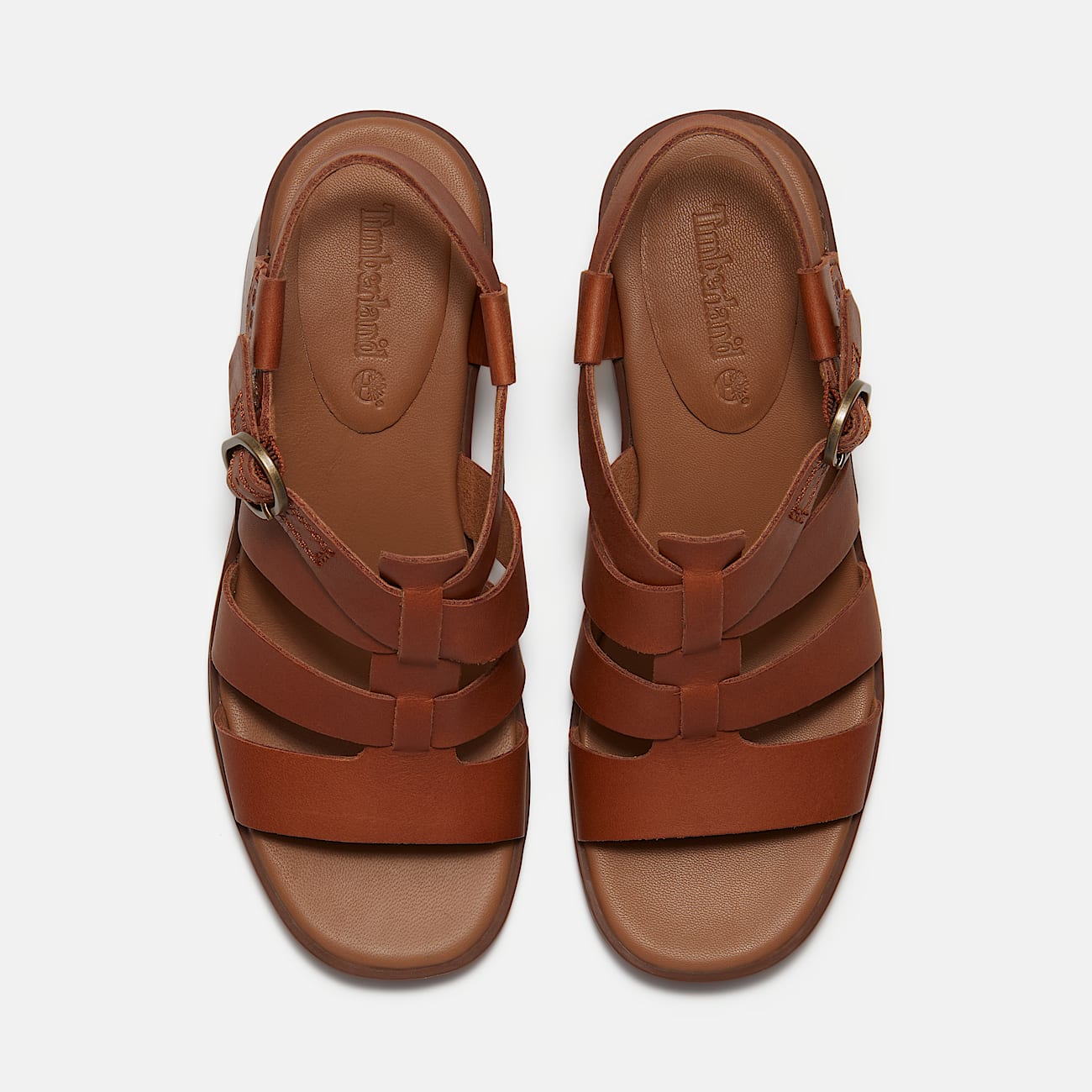 Womens Bellevaux Suede Fisherman Sandal TBL Brown FullGrain ALT2