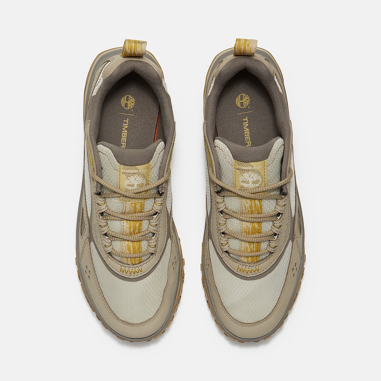 Mens TimberCush Motion 7 Sneaker TBL Light Beige Mesh ALT2