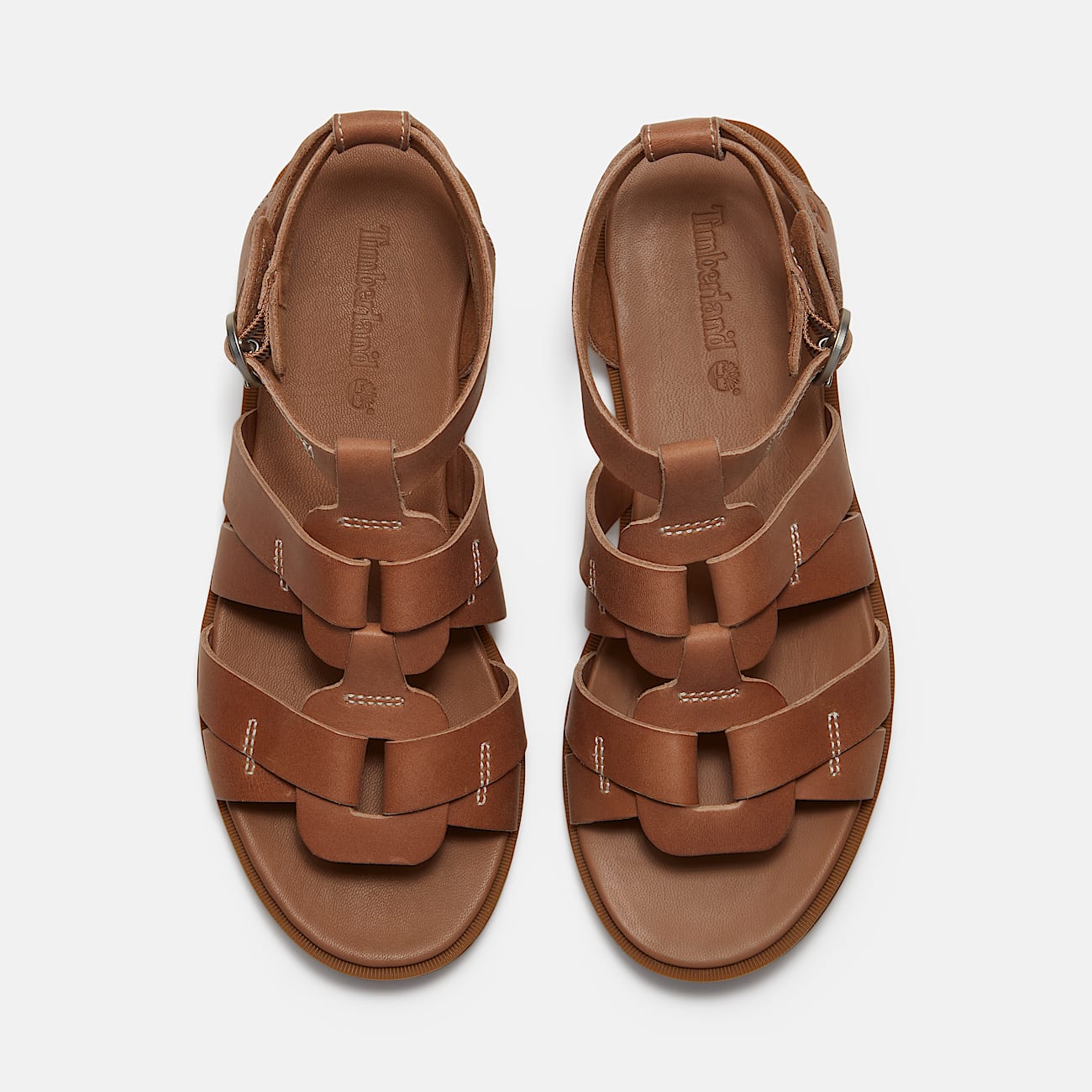 Sandalias Calista Bay Fisherman para mujer TBL Marrn Grano completo ALT2