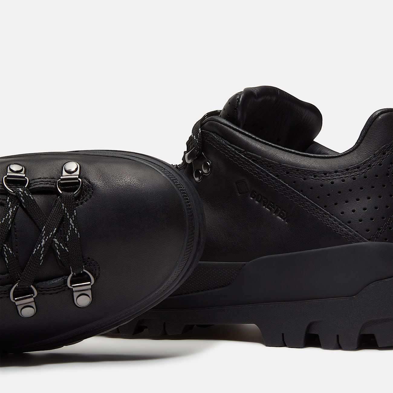 Botas World Hiker para hombre con membrana GORETEX TBL Negro Grano entero ALT8