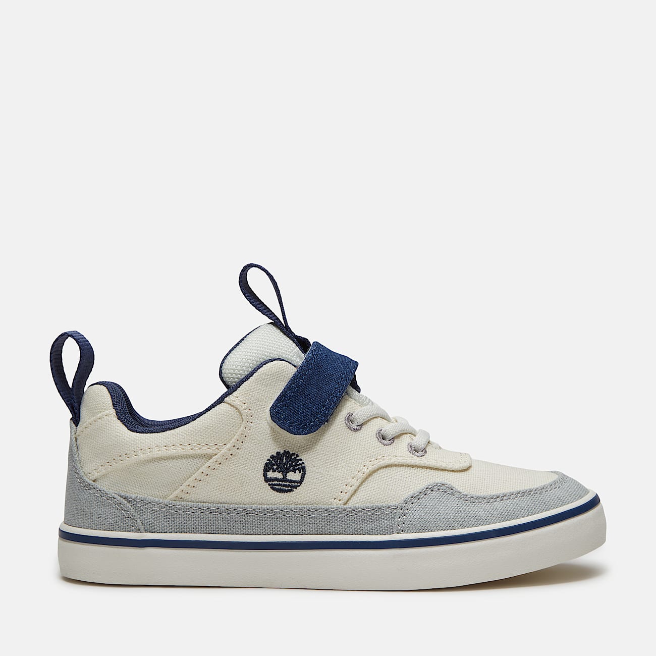 Youth Stone Jump HookandLoop Sneaker TBL Natural Canvas HERO