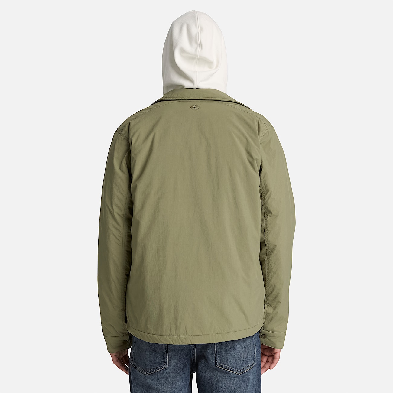 Mens Water Repellent Insulated Shacket TBL Deep Lichen Green ALT8