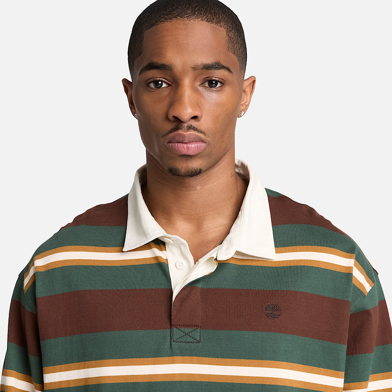 Mens LongSleeve Rugby Polo TBL Chicory Coffee Brown ALT3