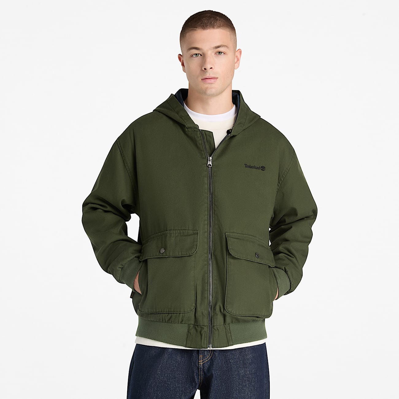 Men's Insulated Canvas Bomber - thumbnail 10