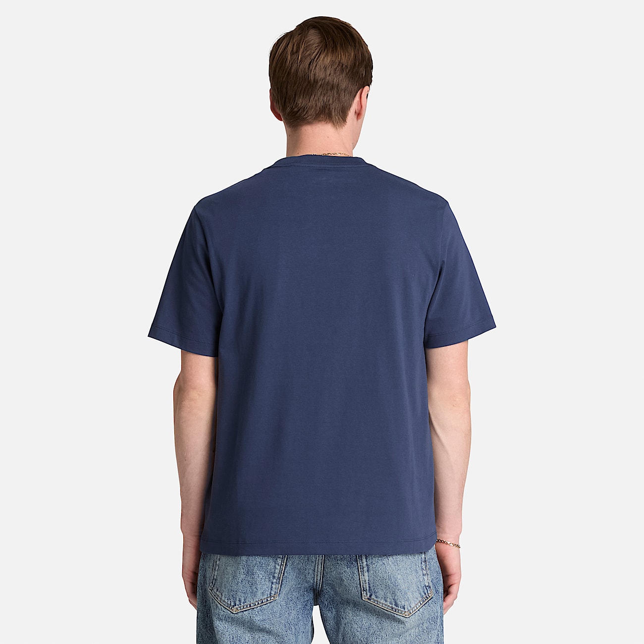 Mens Iconic Footwear ShortSleeve TShirt TBL Mood Indigo ALT8