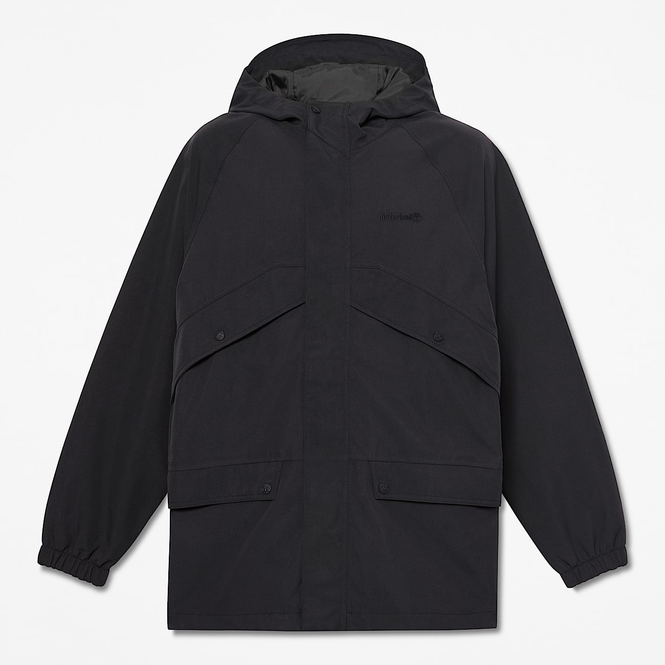 Mens Weatherline ArchiveInspired Parka TBL Black HERO
