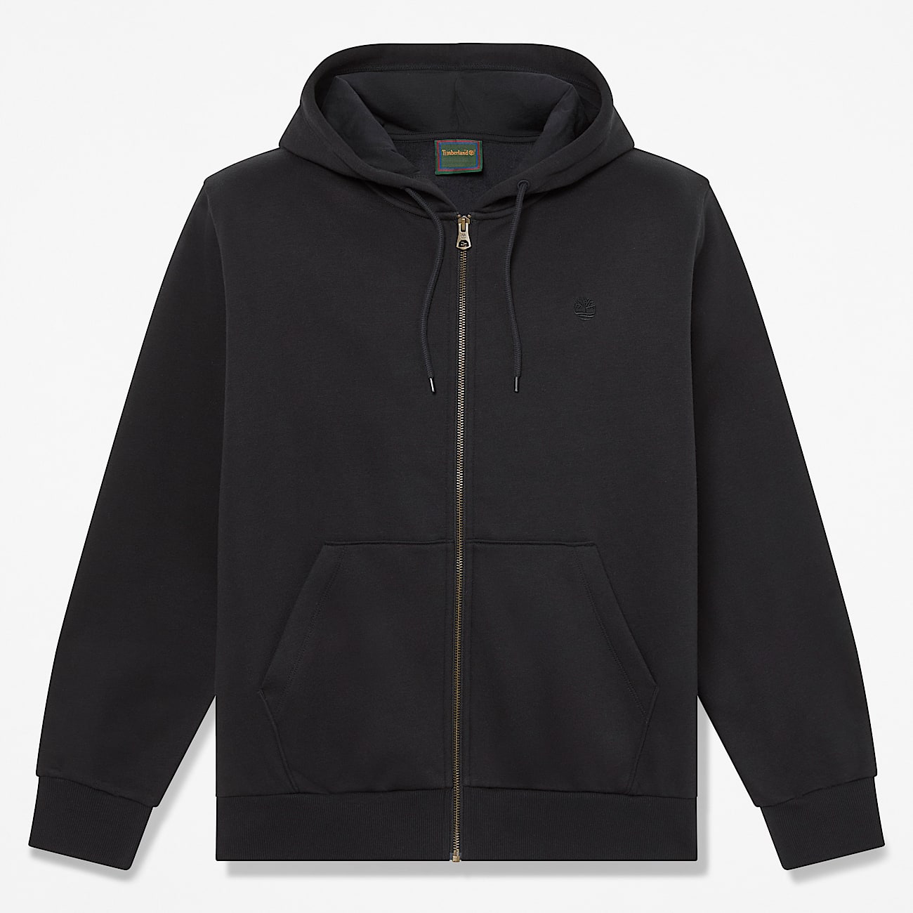 Haut  capuchon Oyster River  glissire avec logo pour hommes TBL Noir HERO