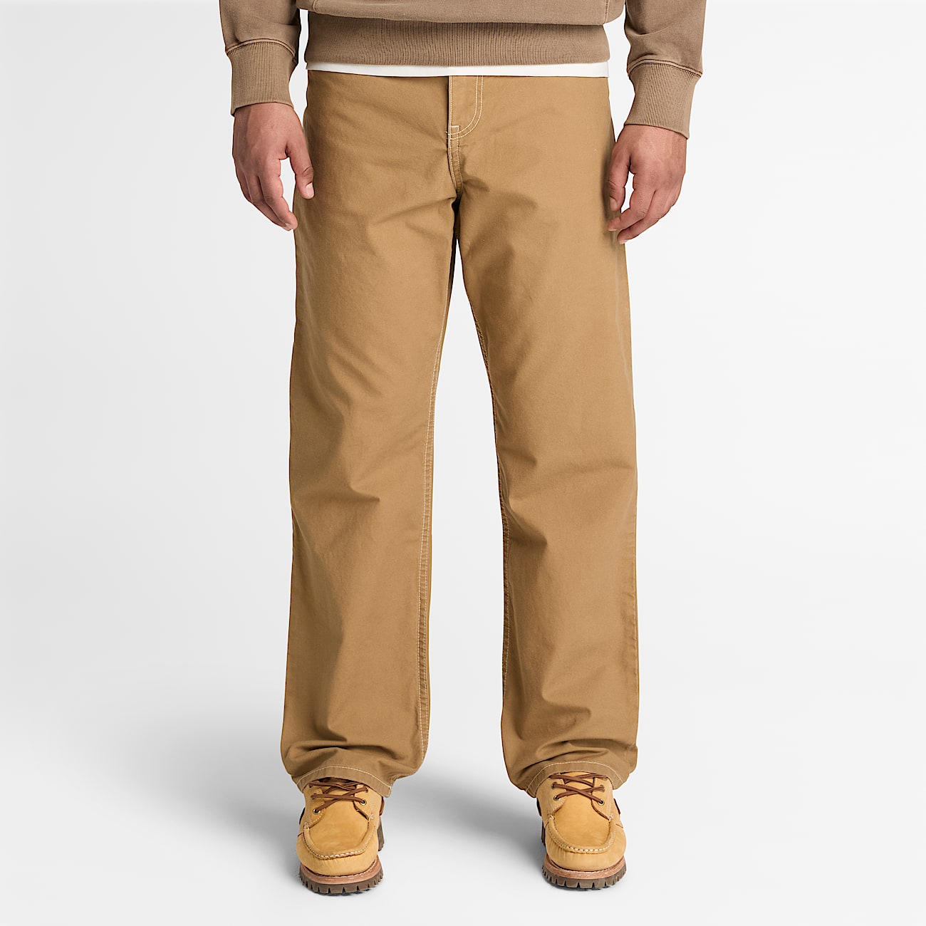 Mens Rindge Canvas Carpenter Pant TBL Medium Brown ALT1