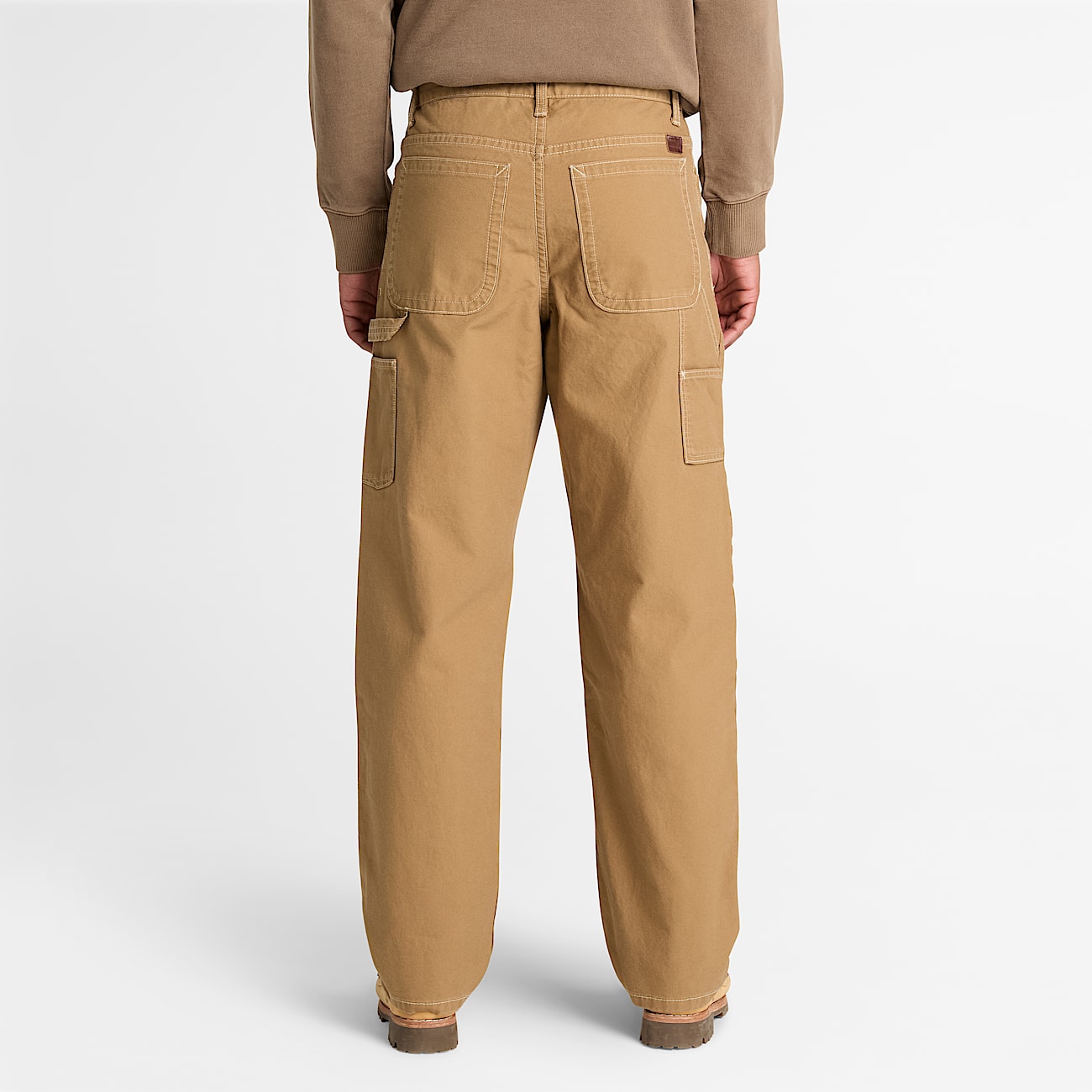 Mens Rindge Canvas Carpenter Pant TBL Medium Brown ALT8