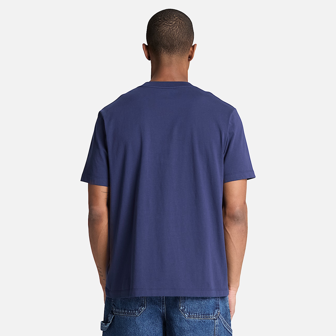 Mens Established 1973 Embroidered ShortSleeve TShirt TBL Dark Navy ALT8