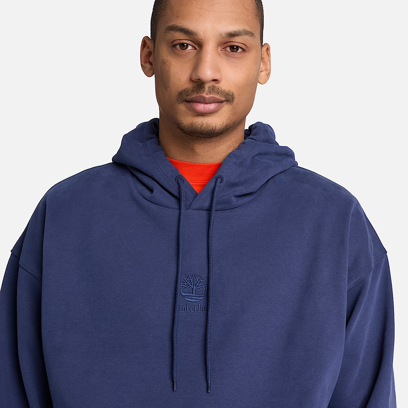 Mens Shorewood Heavyweight Core Hoodie TBL Dark Navy ALT3