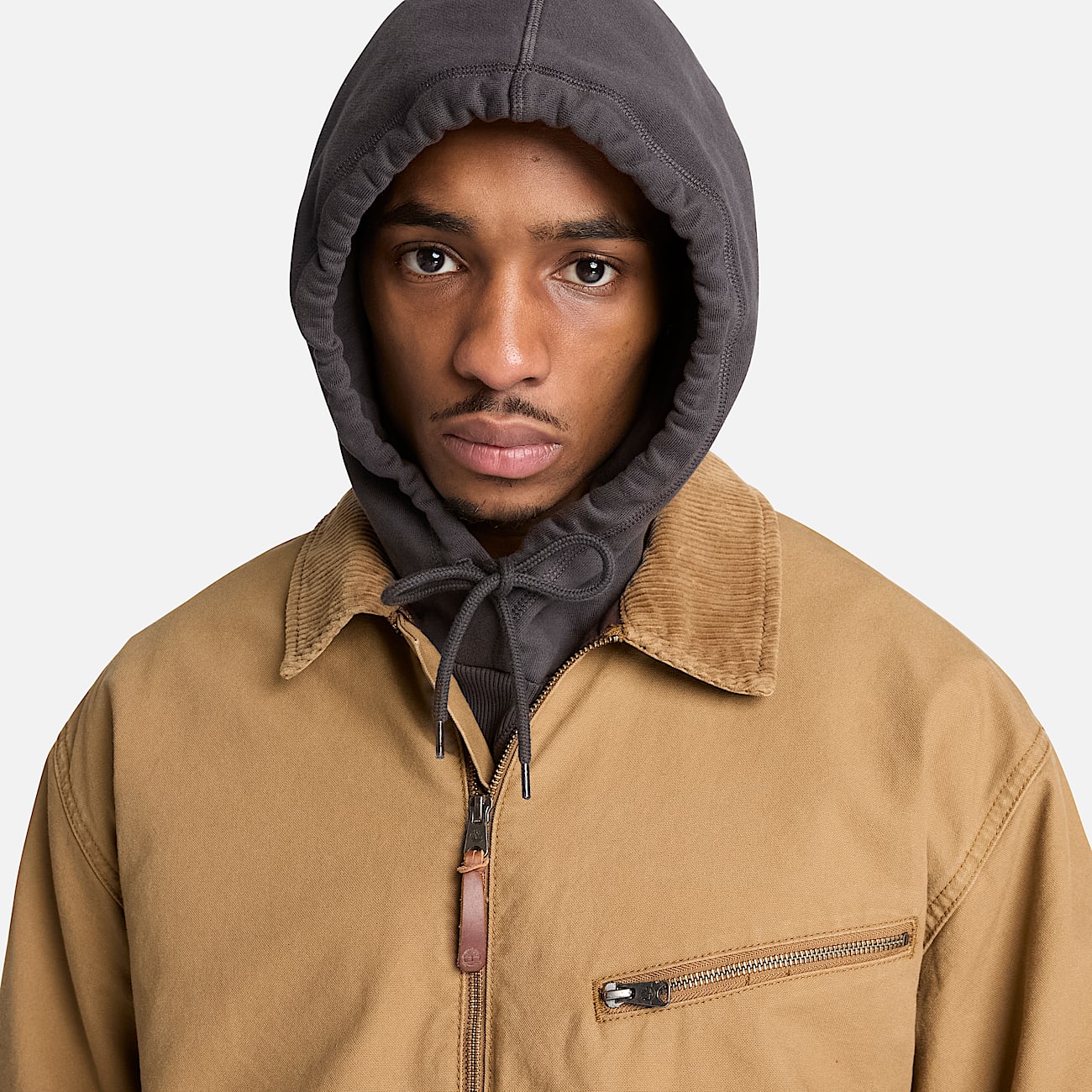 Mens Strafford Canvas Jacket TBL Medium Brown ALT3