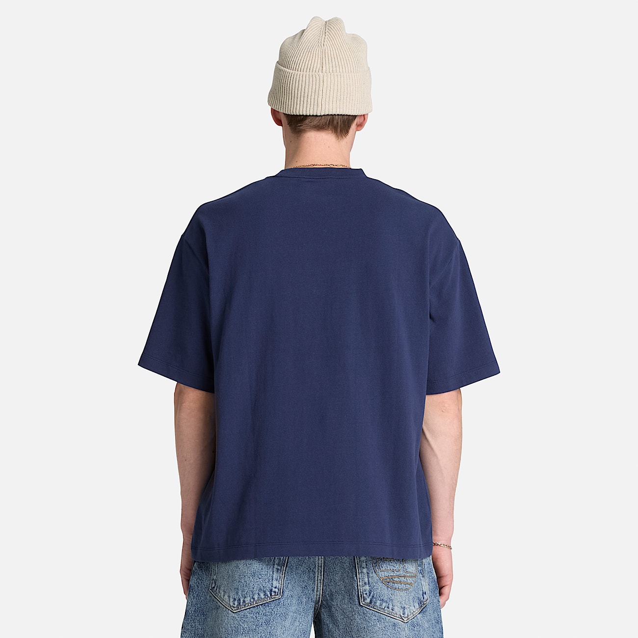 Mens Shorewood Heavyweight ShortSleeve TShirt TBL Dark Navy ALT8