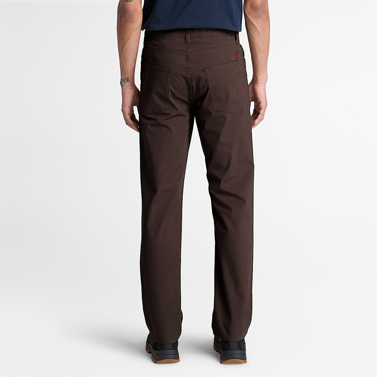 Mens Sandown Cavalry Twill Pant TBL Dark Brown ALT8