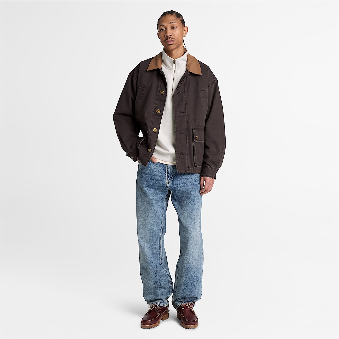 Mens Wenham Field Coat TBL Vintage Black ALT2