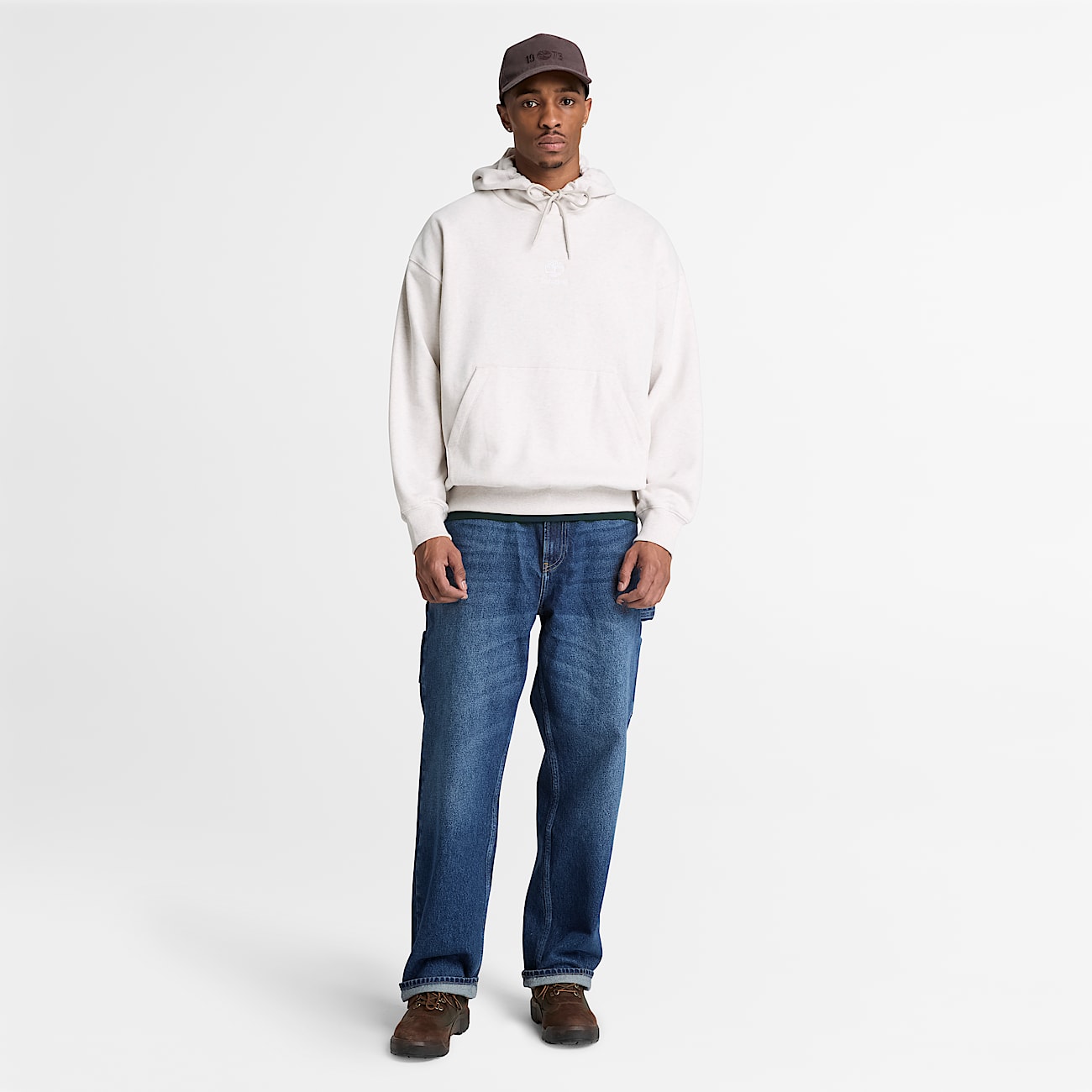 Mens Shorewood Core Hoodie TBL Light Oatmeal Heather ALT2