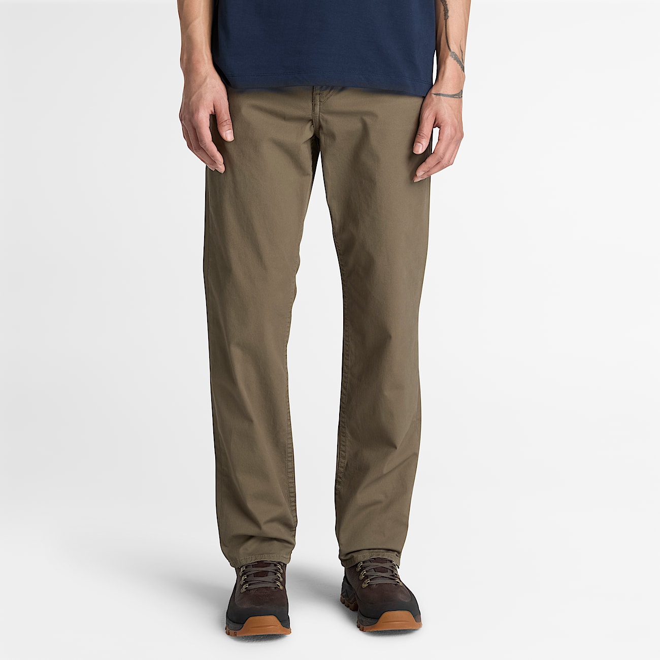 Mens Sandown Cavalry Twill Pant TBL Dark Olive ALT1