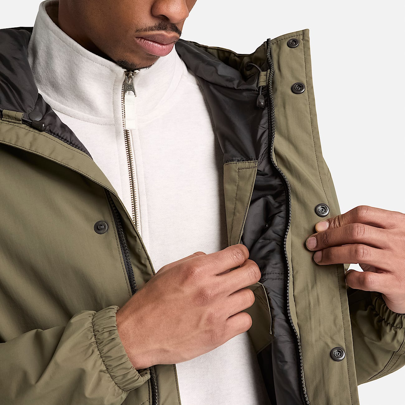 Mens Weatherline Waterproof Insulated Jacket TBL Dark Olive ALT3