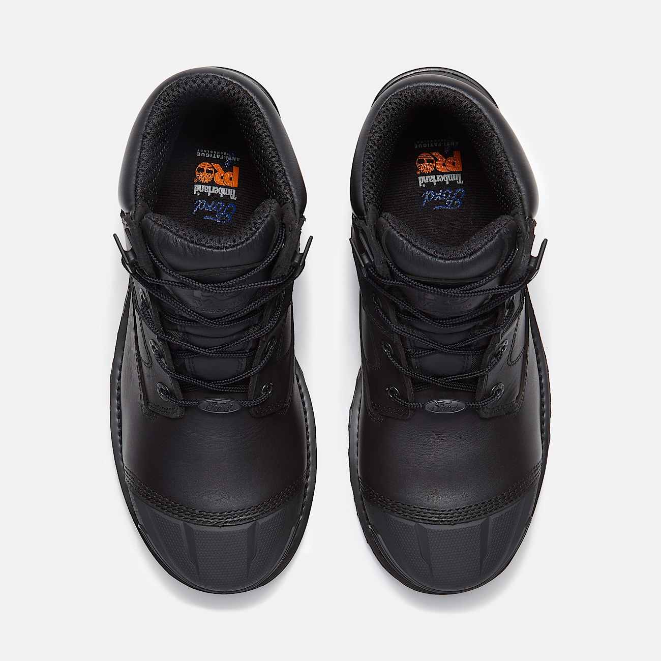 Botas de trabajo impermeablesTimberland PRO x Ford Boondock de 6 pulgadas con puntera compuesta para Hombre TBL Negro ALT2