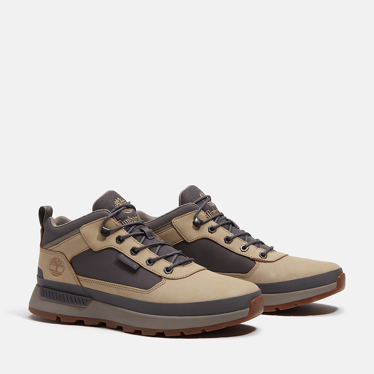 Mens Field Trekker Sneaker TBL Light Beige Nubuck ALT4