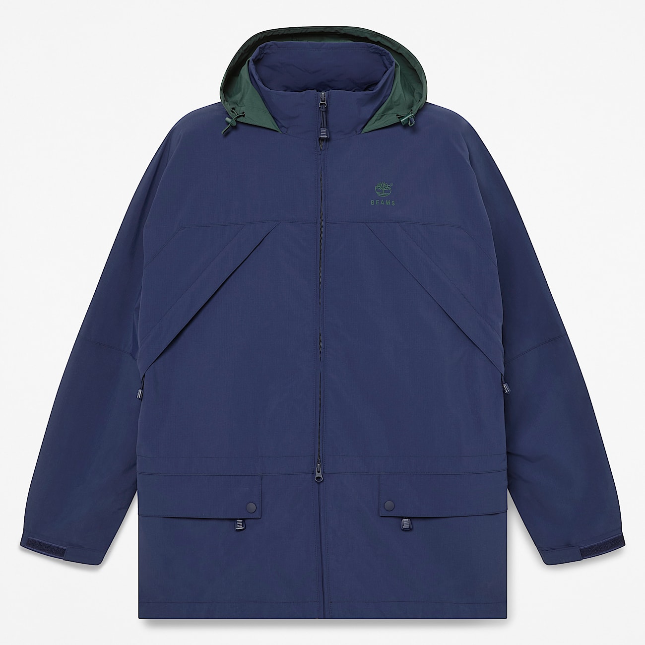 Timberland® x BEAMS Nylon Zip Up Convertible Jacket
