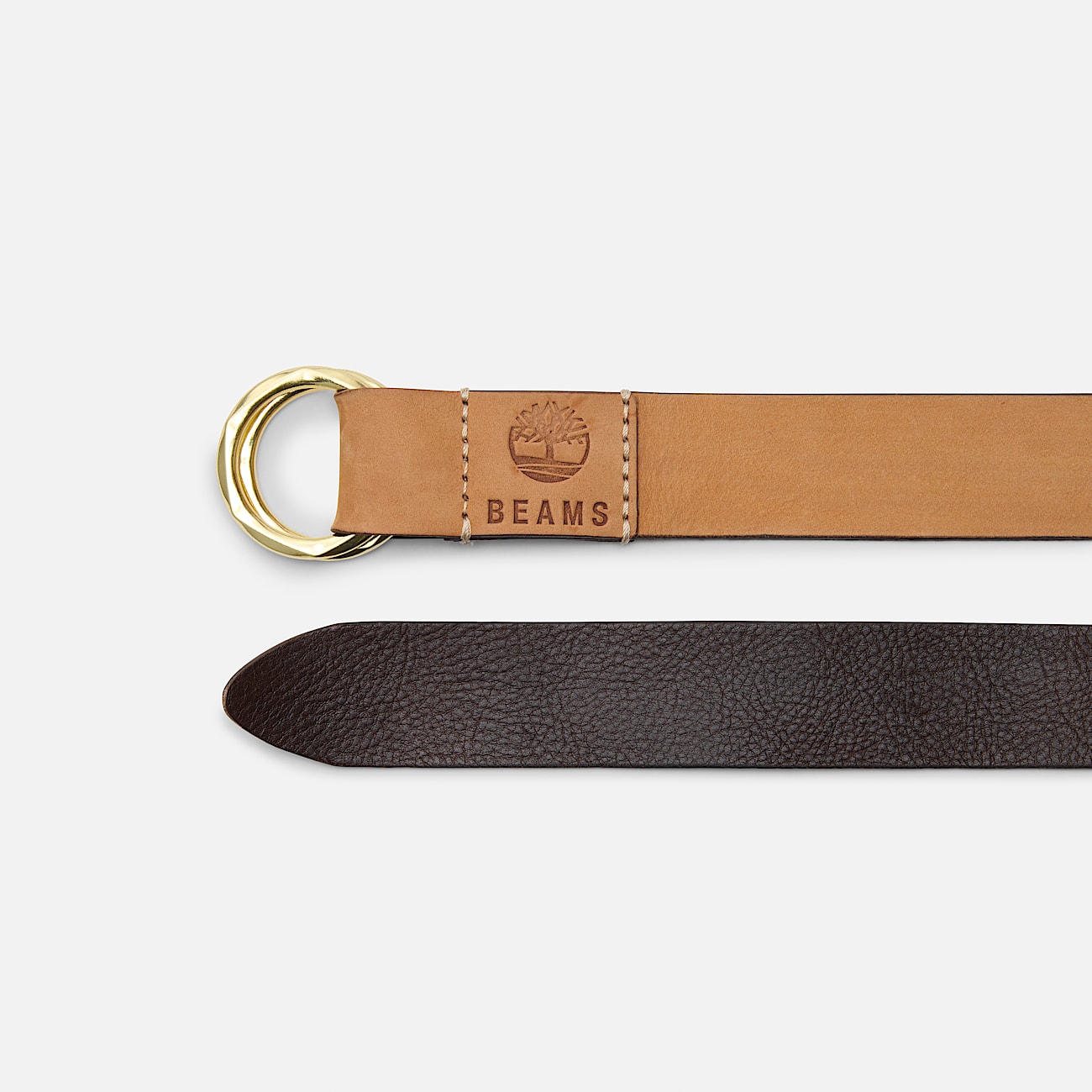 Timberland x BEAMS Embossed Belt TBL Wheat ALT1