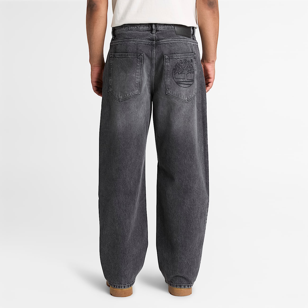 Mens Baggy Denim Pant TBL Black Forest Wash ALT8