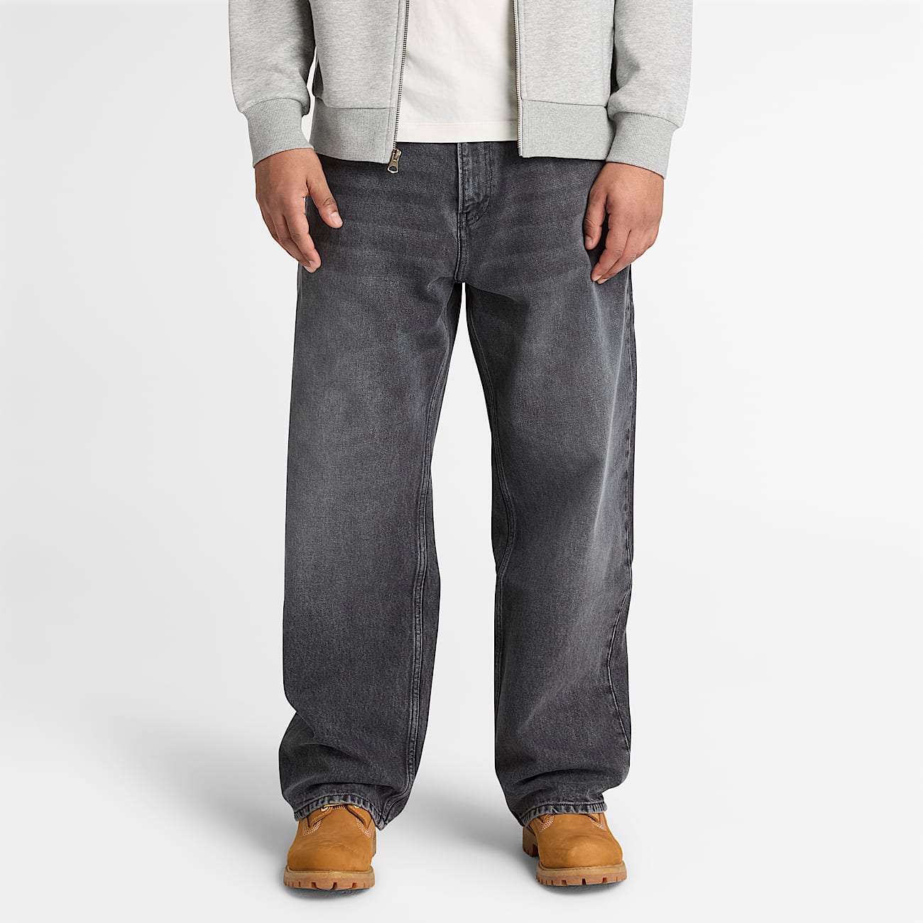 Mens Baggy Denim Pant TBL Black Forest Wash ALT1
