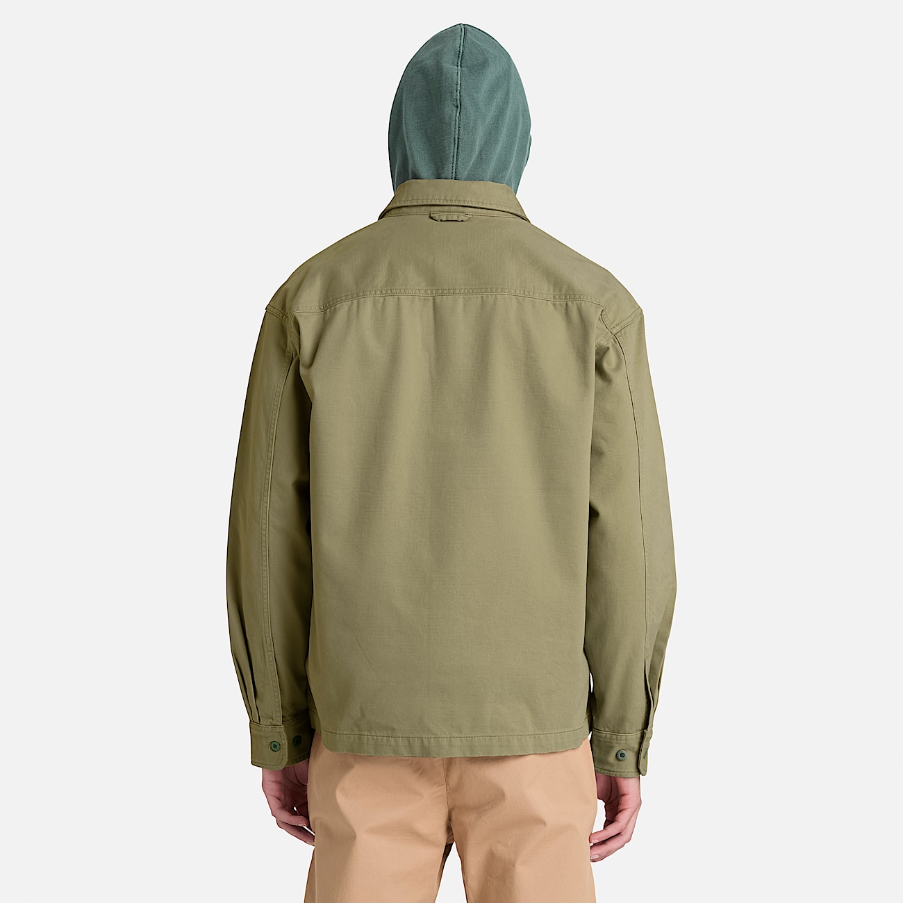 Mens Utility Overshirt TBL Deep Lichen Green ALT8