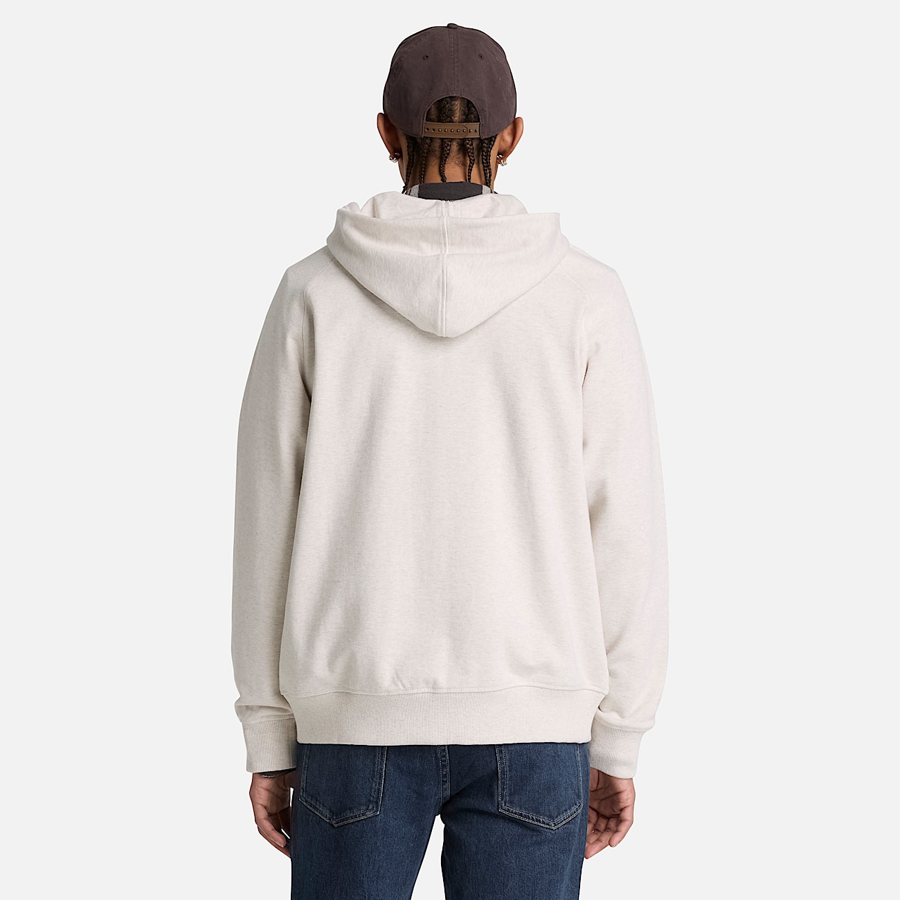Mens Exeter River FullZip Hoodie TBL Light Oatmeal Heather ALT8