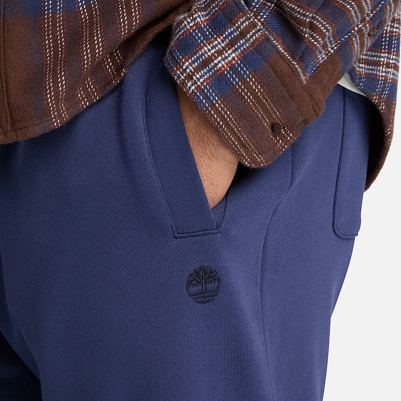 Mens Exeter River Tree Logo Sweatpant TBL Dark Navy ALT3