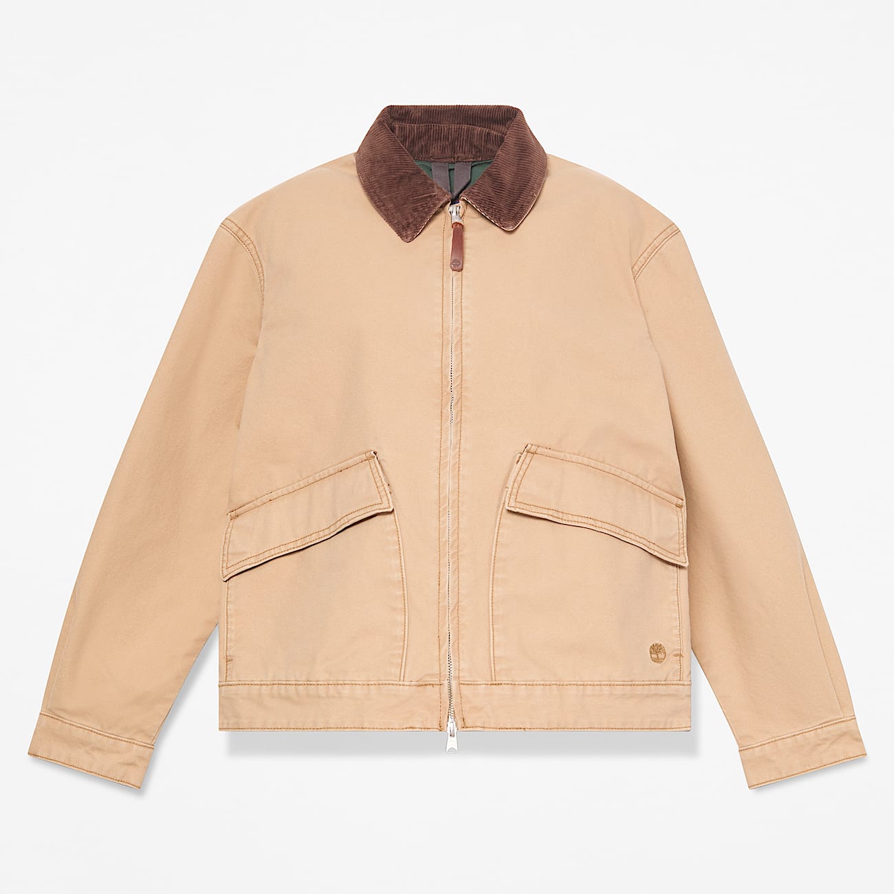 Chamarra de lona lavada Strafford 20 para Mujer TBL Marrn tierra HERO