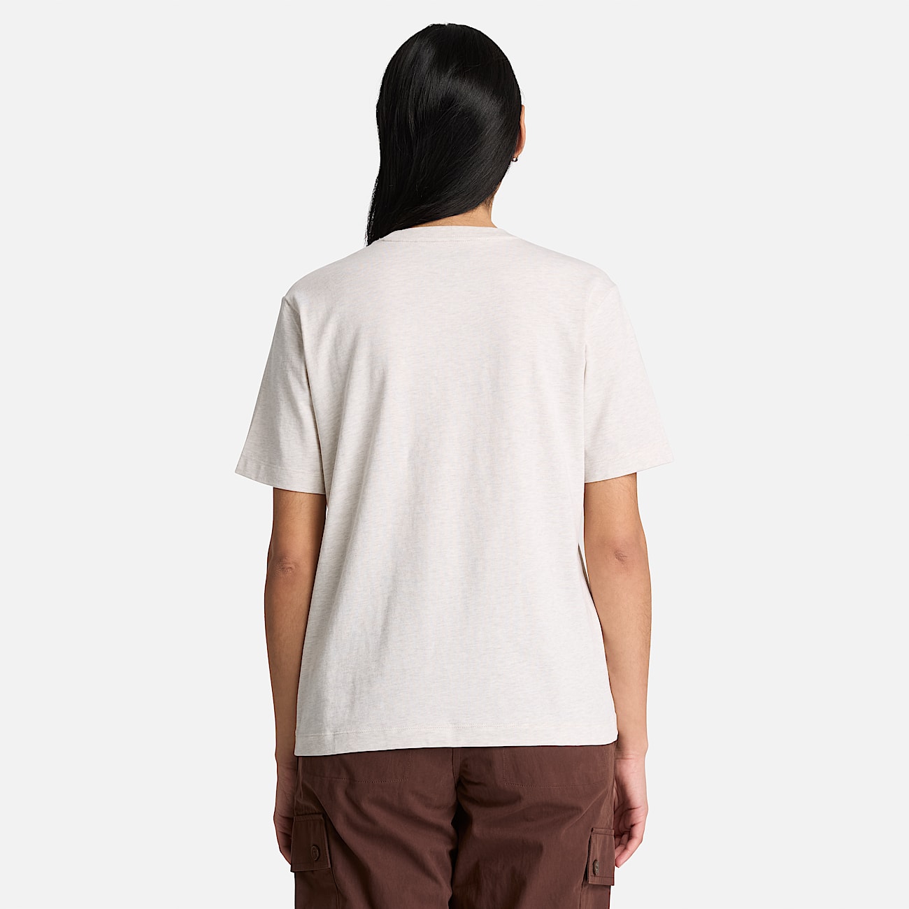 Womens Crafted Crew ShortSleeve TShirt TBL Light Oatmeal Heather ALT8