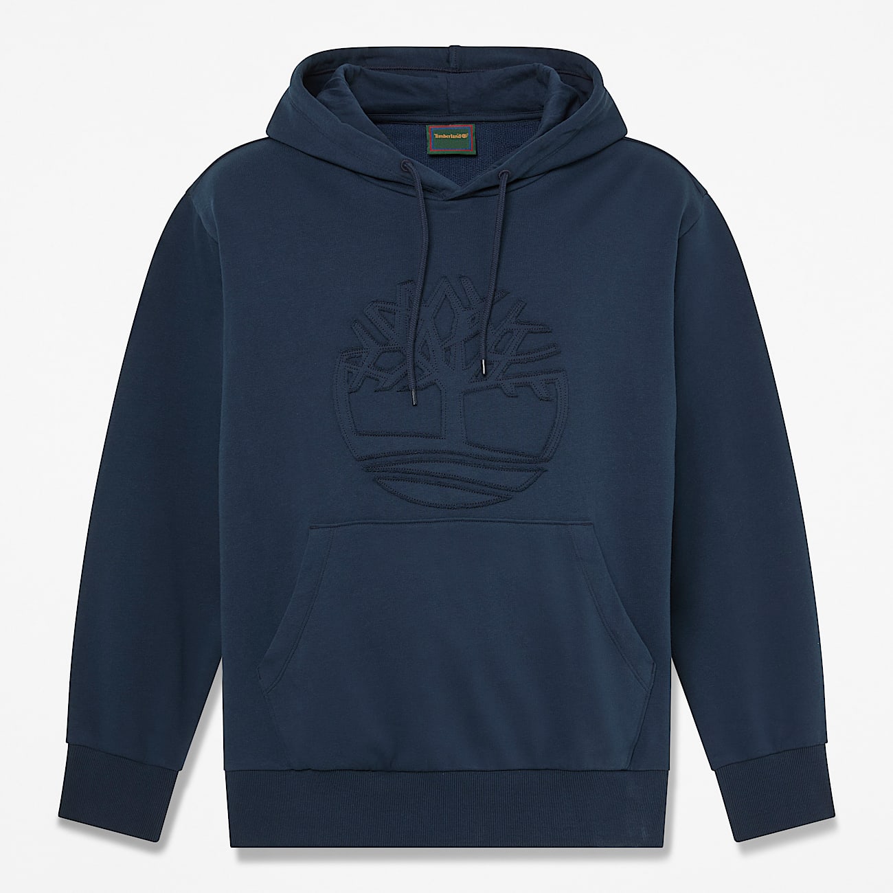 Mens Wareham Tree Logo Patch Hoodie TBL Dark Sapphire HERO
