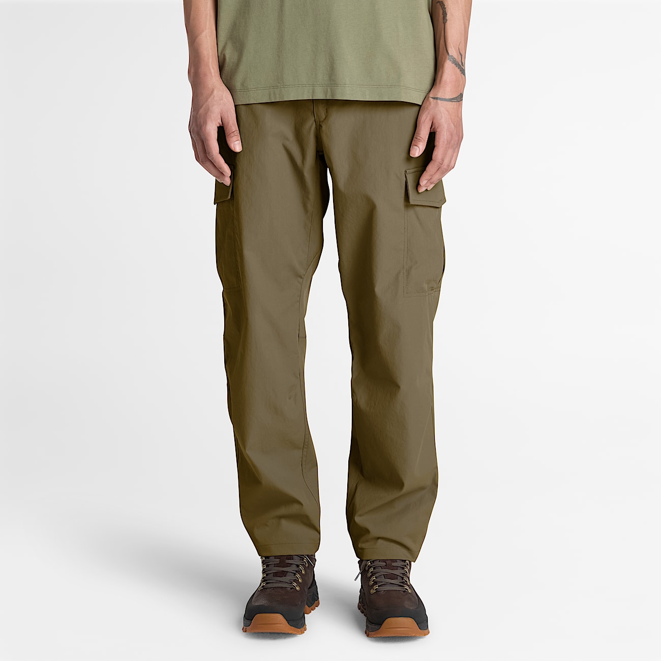 Mens QuickDry Stretch Cargo Pant TBL Dark Olive ALT1