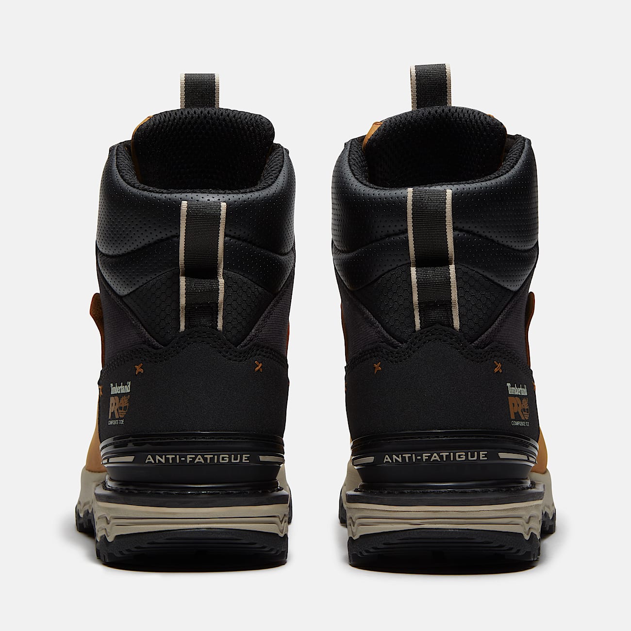 Mens Boondock Ultralight CSA 6 CompositeToe Waterproof Work Boot TBL Wheat FullGrainBlack ALT5