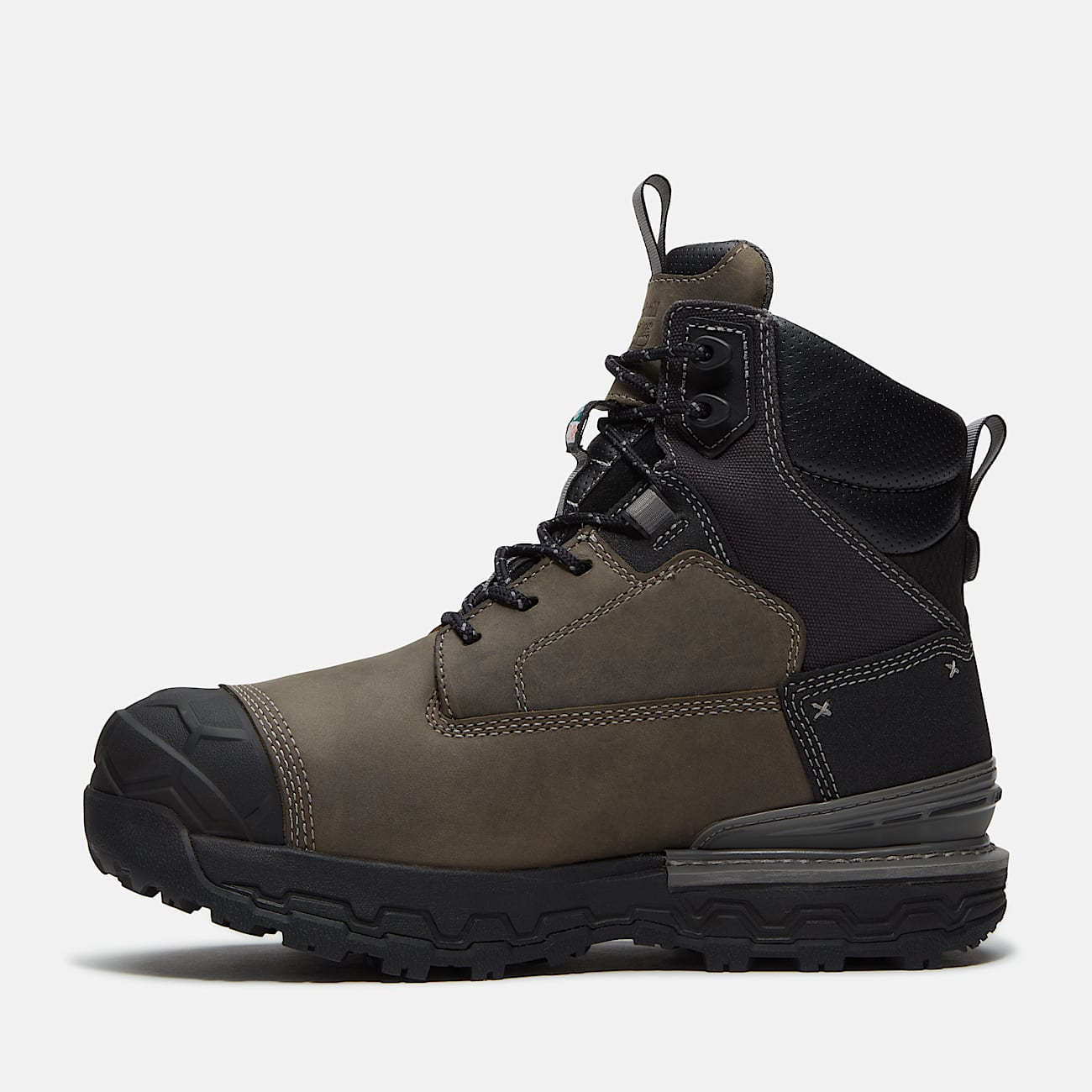 Mens Boondock Ultralight CSA 6 CompositeToe Waterproof Work Boot TBL Grey FullGrainBlack ALT6
