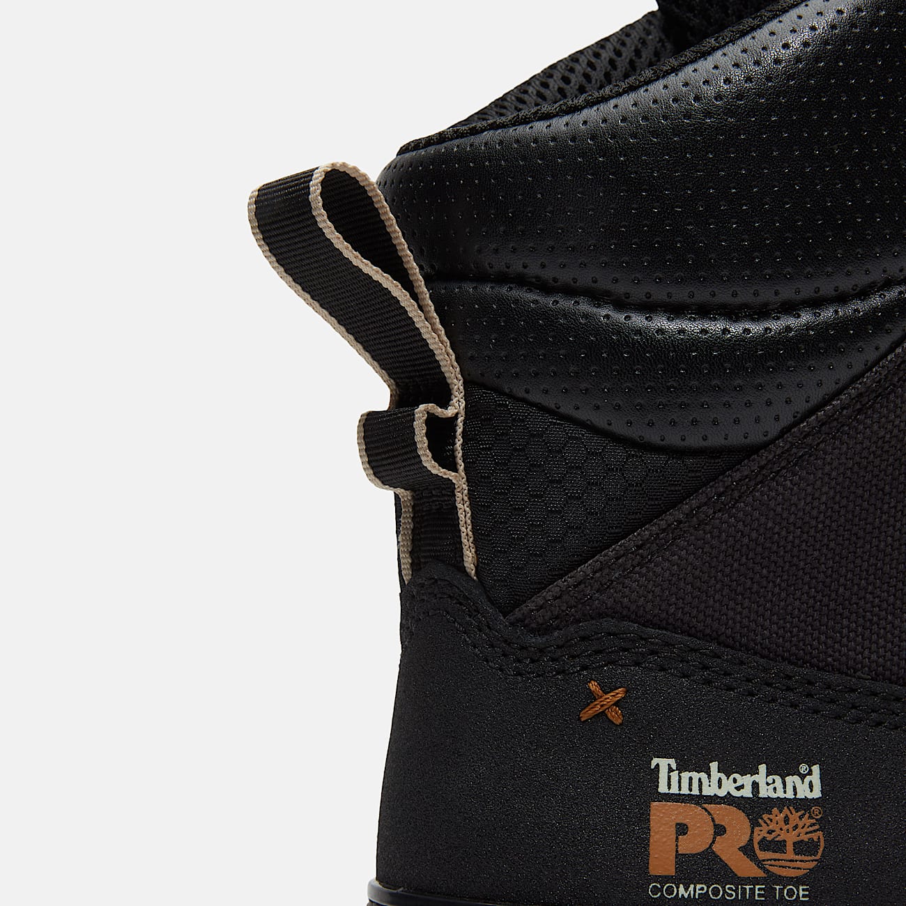 Mens Boondock Ultralight 6 CompositeToe Waterproof Work Boot TBL Wheat FullGrainBlack ALT7
